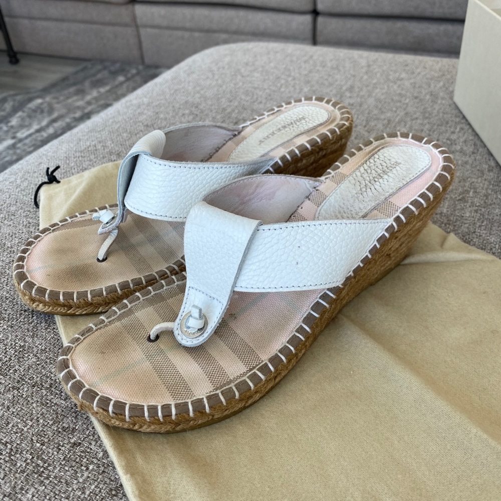 Burberry wedges